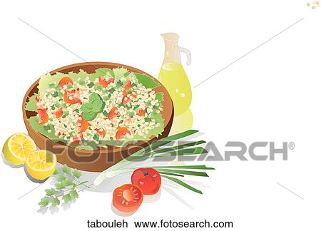 Drawing - Tabouleh . Fotosearch