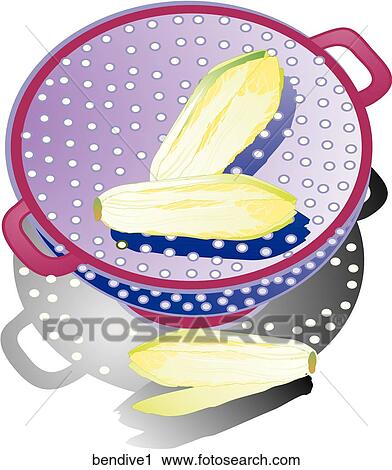 Clip Art - Belgian Endive-Composition. Fotosearch