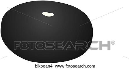 Stock Illustration - Black Beans-One. Fotosearch