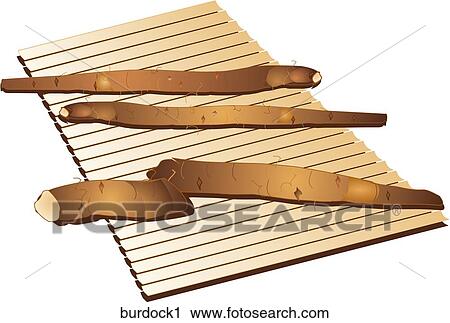 Burdock-Composition View Large Illustration Clip Art - Burdock-Composition. Fotosearch