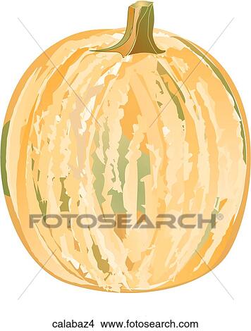 Stock Illustration - Calabaza-One. Fotosearch