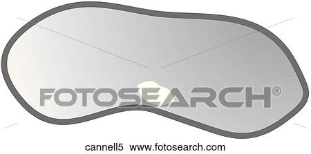 Stock Illustration - Cannellini Beans-One B&W. Fotosearch