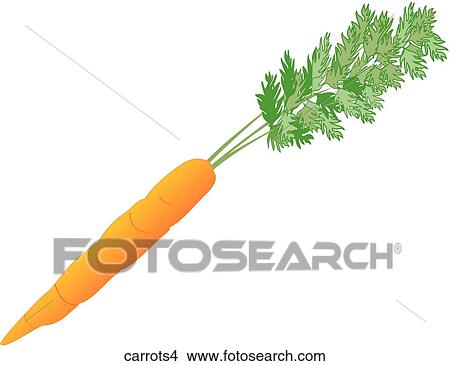 Carrots-One View Large Illustration Stock Illustration - Carrots-One. Fotosearch