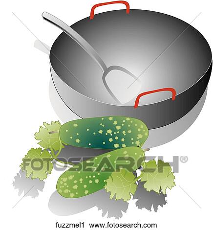 Fuzzy Melon-Composition View Large Illustration Clip Art - Fuzzy Melon-Composition. Fotosearch