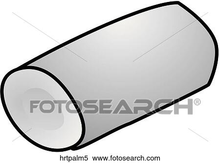 Hearts of Palm-One B&W View Large Illustration Stock Illustration - Hearts of Palm-One B&W. Fotosearch