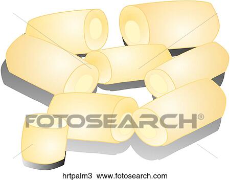 Drawing - Hearts of Palm-Shadows. Fotosearch