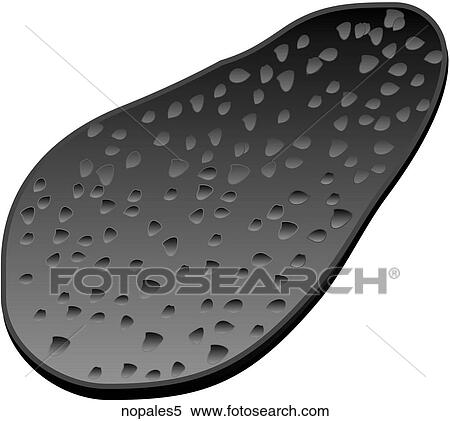 Stock Illustration - Nopales-One B&W. Fotosearch