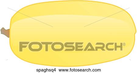 Spaghetti Squash-One View Large Illustration Stock Illustration - Spaghetti Squash-One. Fotosearch