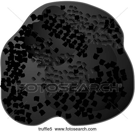 Stock Illustration - Truffles-One B&W. Fotosearch