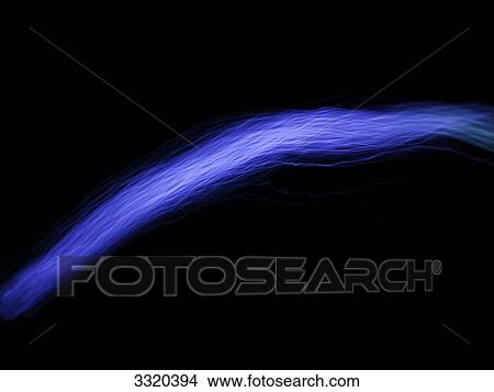 Picture - Abstract pattern of light . Fotosearch