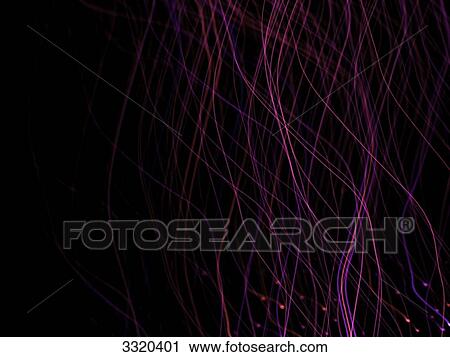 Stock Image - Abstract pattern of light . Fotosearch
