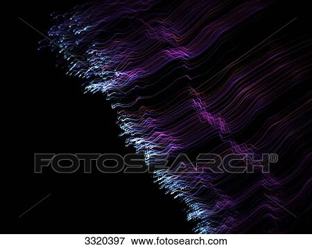 Stock Photo - Abstract pattern of light . Fotosearch