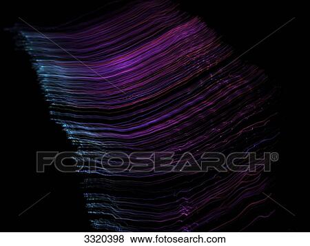 Stock Photo - Abstract pattern of light . Fotosearch