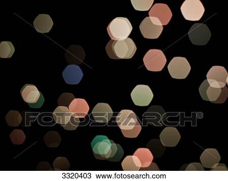 Stock Image - Abstract Points of light . Fotosearch