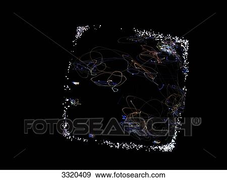 Stock Photo - Abstract Points of light . Fotosearch