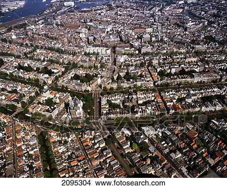 Aerial view of cityscape View Large Photo Image Picture - Aerial view of cityscape . Fotosearch