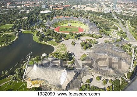Aerial view of stadium View Large Photo Image Stock Photo - Aerial view of stadium . Fotosearch