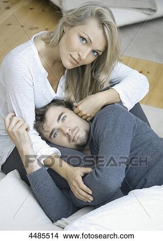 Picture - Affectionate young couple . Fotosearch