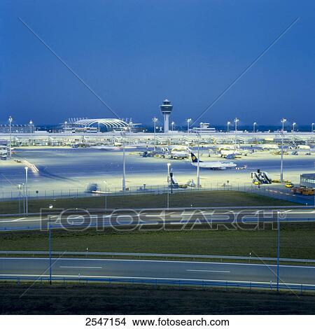 Airplane on runway at airport View Large Photo Image Picture - Airplane on runway at airport . Fotosearch