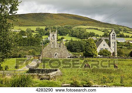 Baltinglass Abbey, Irland View Large Photo Image Stock Image - Baltinglass Abbey, Irland . Fotosearch