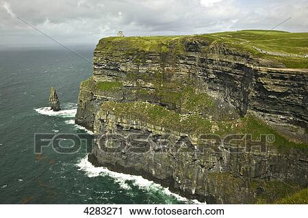 Cliffs of Moher, Ireland View Large Photo Image Stock Image - Cliffs of Moher, Ireland . Fotosearch