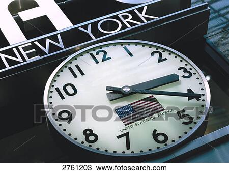 Clock on railroad station, Grand Central Station, New York City, New York State, USA View Large Photo Image Stock Image - Clock on railroad station, Grand Central Station, New York City, New York State, USA . Fotosearch