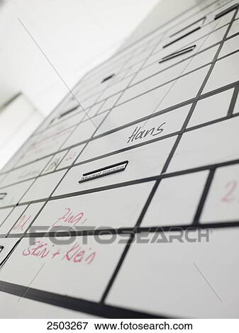 Stock Photo - Close-up of flip chart drawn on whiteboard . Fotosearch