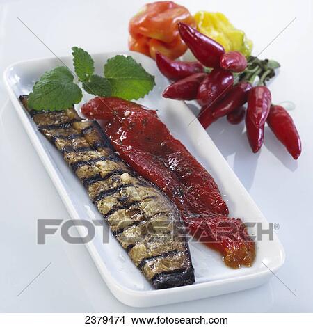 Close-up of fried seafood and red chili pepper in platter View Large Photo Image Picture - Close-up of fried seafood and red chili pepper in platter . Fotosearch
