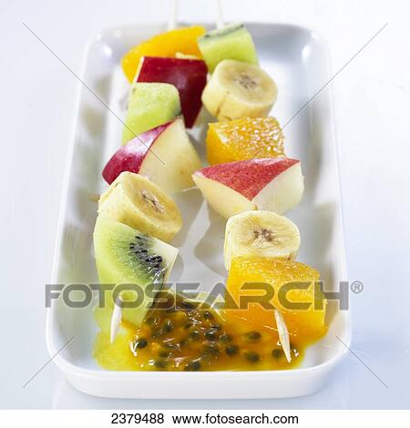 Close-up of fruit salad in tray View Large Photo Image Stock Photo - Close-up of fruit salad in tray . Fotosearch