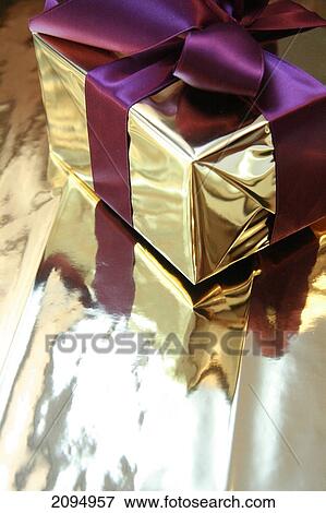 Close-up of gift box View Large Photo Image Stock Photo - Close-up of gift box . Fotosearch