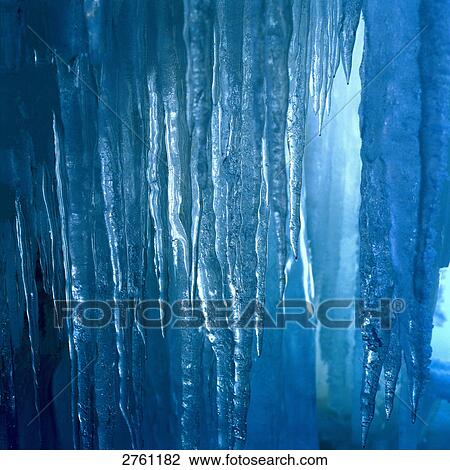 Close-up of icicles View Large Photo Image Stock Image - Close-up of icicles . Fotosearch