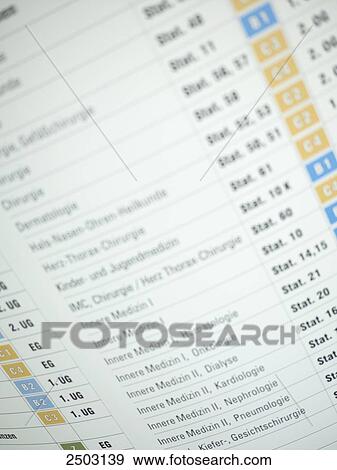 Stock Photo - Close-up of medical report . Fotosearch