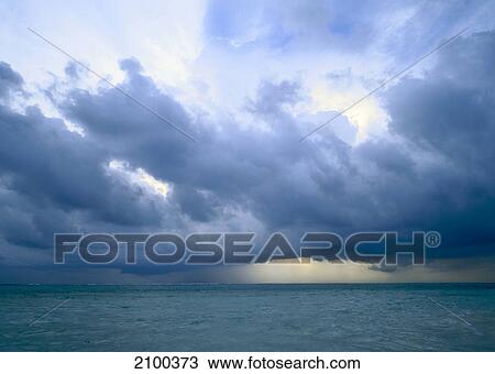 Clouds over sea View Large Photo Image Stock Image - Clouds over sea . Fotosearch