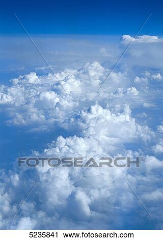 Stock Image - Clouds . Fotosearch