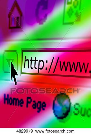 Stock Photo - Connect with the internet . Fotosearch