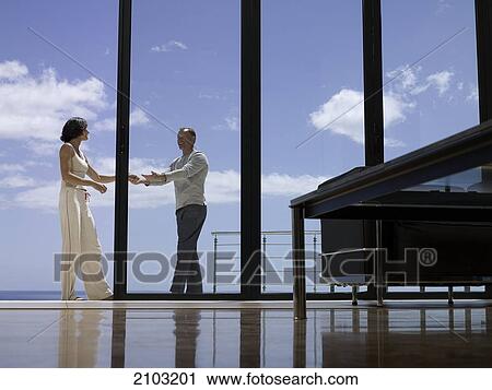 Couple dancing in balcony View Large Photo Image Stock Image - Couple dancing in balcony . Fotosearch