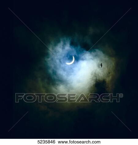Stock Photograph - Eclipse of the sun . Fotosearch