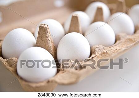 Eggs in egg carton View Large Photo Image Stock Image - Eggs in egg carton . Fotosearch