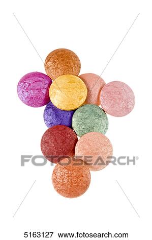 Eye shadows View Large Photo Image Stock Photo - Eye shadows . Fotosearch