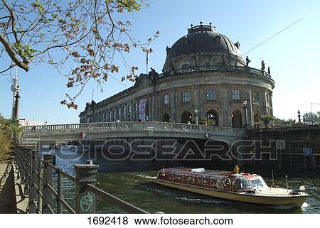 Stock Photo - Ferry in river . Fotosearch