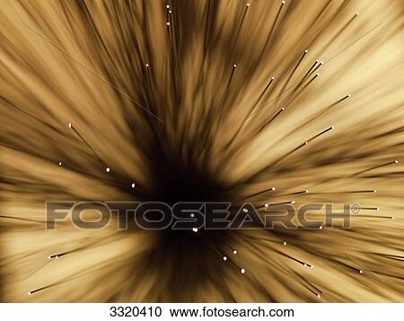 Stock Image - Fibre optics . Fotosearch
