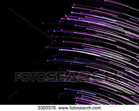 Stock Photograph - Fibre optics . Fotosearch
