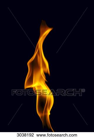Stock Image - Fire . Fotosearch