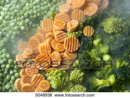 Stock Photo - frozen vegetables . Fotosearch