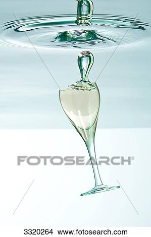 Glass underwater View Large Photo Image Picture - Glass underwater . Fotosearch