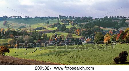 High angle view of trees on landscape View Large Photo Image Stock Photo - High angle view of trees on landscape . Fotosearch