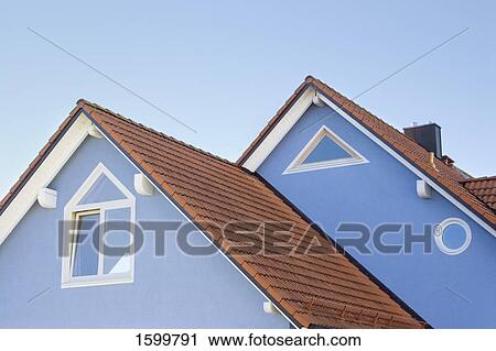 High section view of houses View Large Photo Image Stock Image - High section view of houses . Fotosearch
