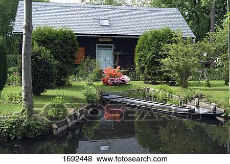House at waterfront View Large Photo Image Stock Photo - House at waterfront . Fotosearch
