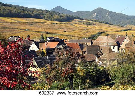 Stock Photo - Houses in town . Fotosearch