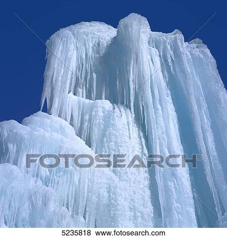 Ice formations View Large Photo Image Stock Photo - Ice formations . Fotosearch